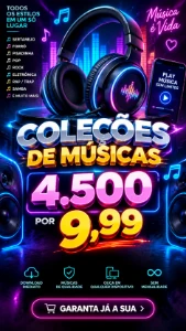 Pasta Com 4.500 Músicas — É Conectar E Curtir!