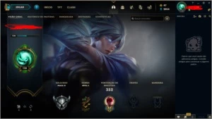 CONTA 84 SKINS - League of Legends LOL