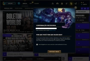 Conta Platina 2 com 27 Champs e 12 Fragmentos - League of Legends LOL