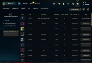 Conta Platina 2 com 27 Champs e 12 Fragmentos - League of Legends LOL