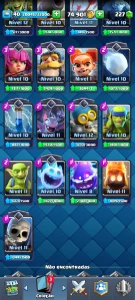 Vendo conta clash royale lv40 arena festa clash 8383 pontos