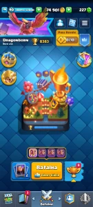Vendo conta clash royale lv40 arena festa clash 8383 pontos