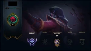 Conta League of Legends Diamante 1 (HONRA 0) LOL