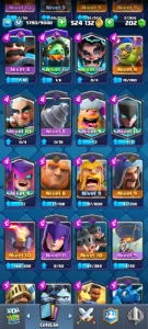 Conta Clash Royale Nível 32 | +524k de Ouro | 5200 Troféus |