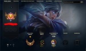 VENDO CONTA Gold IV - League of Legends LOL