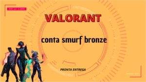 conta smurf bronze - valorant