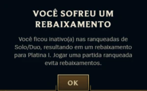 Conta Com Mmr Alto (Drop Por Inatividade Do Diamond S13) No - League of Legends LOL
