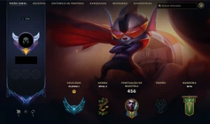 Conta Com Mmr Alto (Drop Por Inatividade Do Diamond S13) No - League of Legends LOL