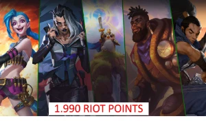 1990 RP - League of Legends - Gift Cards