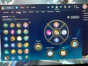 Conta league of legends com mais de 1.400 skins LOL