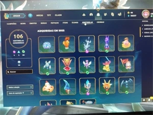 Conta league of legends com mais de 1.400 skins LOL