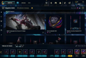 Conta Mestre - League of Legends LOL