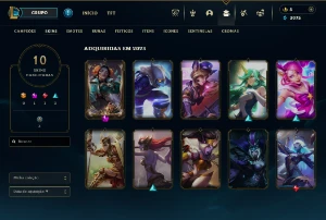 Conta Mestre - League of Legends LOL