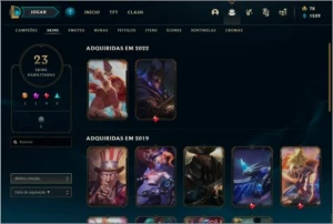 CONTA LOL PARADA - League of Legends