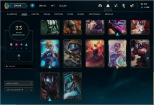 CONTA LOL PARADA - League of Legends