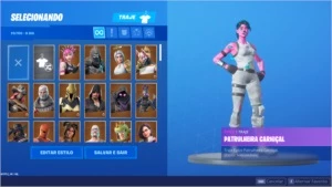 CONTA FORTNITE SEASON 1