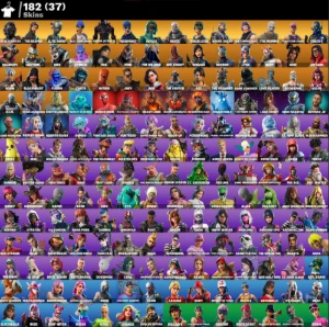 183 Skins,Nvidia, S3 Full, Skins Pns, A Mumia, Trailblazer - Fortnite