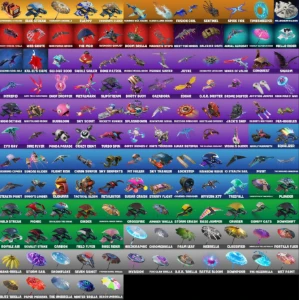 183 Skins,Nvidia, S3 Full, Skins Pns, A Mumia, Trailblazer - Fortnite