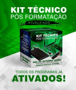 Kit Técnico Pós Formatação Pc - Outros