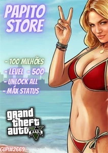 Up De Conta Gta V (pc) Grand Theft Auto V - Pack 100 Milhões
