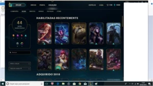 Conta de LoL, s7 OURO 3 - League of Legends