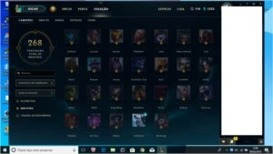 Conta de LoL, s7 OURO 3 - League of Legends