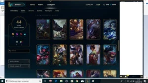 Conta de LoL, s7 OURO 3 - League of Legends