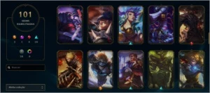 CONTA UNRANKED s9 Diamond - League of Legends LOL