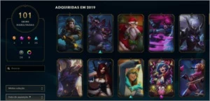 CONTA UNRANKED s9 Diamond - League of Legends LOL