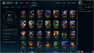 Conta platina 4 por 100 reais - League of Legends LOL