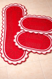 Tapetes Passadeira Cozinha - Artesanato e Personalizados