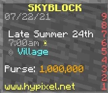 100K no skyblock hypixel - Minecraft