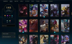 Conta Lol - Nivel 325 - Muito Barata ! - League of Legends