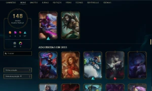 Conta Lol - Nivel 325 - Muito Barata ! - League of Legends