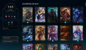 Conta Lol - Nivel 325 - Muito Barata ! - League of Legends