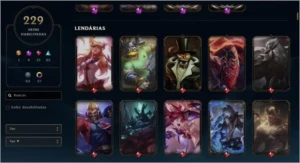 Conta barata - League of Legends LOL