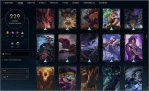 Conta barata - League of Legends LOL