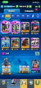 Contas Supercell Tops!!! Raras - Clash Royale