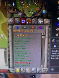 Conta OSRS - 75 Attack / 99 Str / 70 Def / 70 prayer ... - Runescape