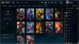 Conta de LoL PRATA II com skin mítica - League of Legends