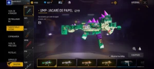 Conta Free Fire Gemada Com Angelical, Armas Full, 800 Dimas