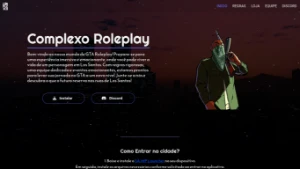 Site Para Cidades Roleplay | V2 (Fivem, Samp, Mta, Etc) - Serviços Digitais