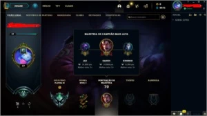 CONTA LEAGUE OF LEGENDS PLAT 3 LOL