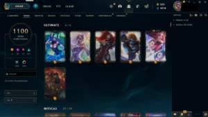 Conta LOL 1100 SKINS - Avaliada em 15mil - League of Legends