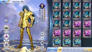Kanon de Gemeos servidor A138 - Saint Seiya Awakening SSA