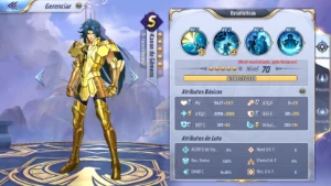 Kanon de Gemeos servidor A138 - Saint Seiya Awakening SSA