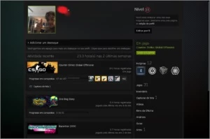 LVL19 GC e AGUIA com 2 Medalhas - Counter Strike CS