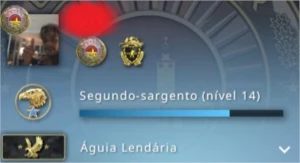 LVL19 GC e AGUIA com 2 Medalhas - Counter Strike CS