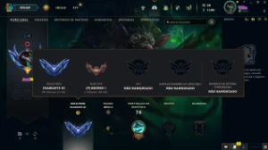 Conta Diamante 3 League of Legends LOL