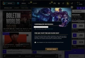 Conta ouro 2 com 26 Champs e 14 Fragmentos de Skins - League of Legends LOL